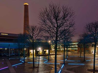 Case study of outdoor light strip